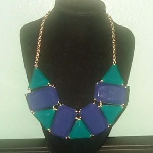 Blue and terqoise necklace